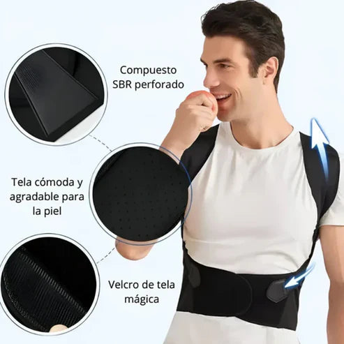 Faja Corrector de Postura Original 2 en 1 | ENVÍO GRATIS