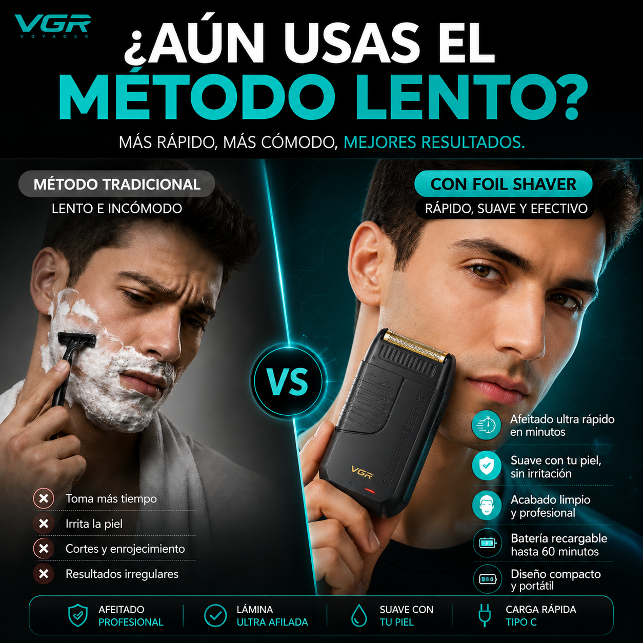Shaver Americano Premium