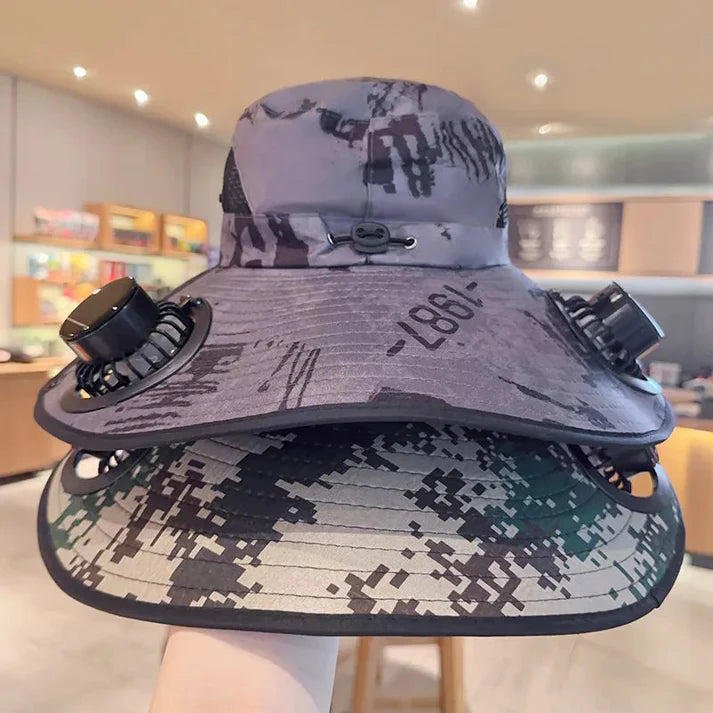 Sombrero Solar TurboFresh™ con Ventiladores Integrados
